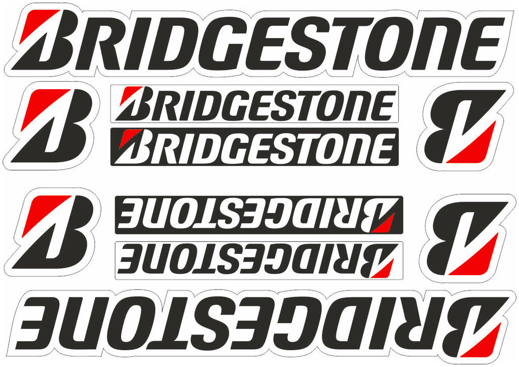 bridgestone decals